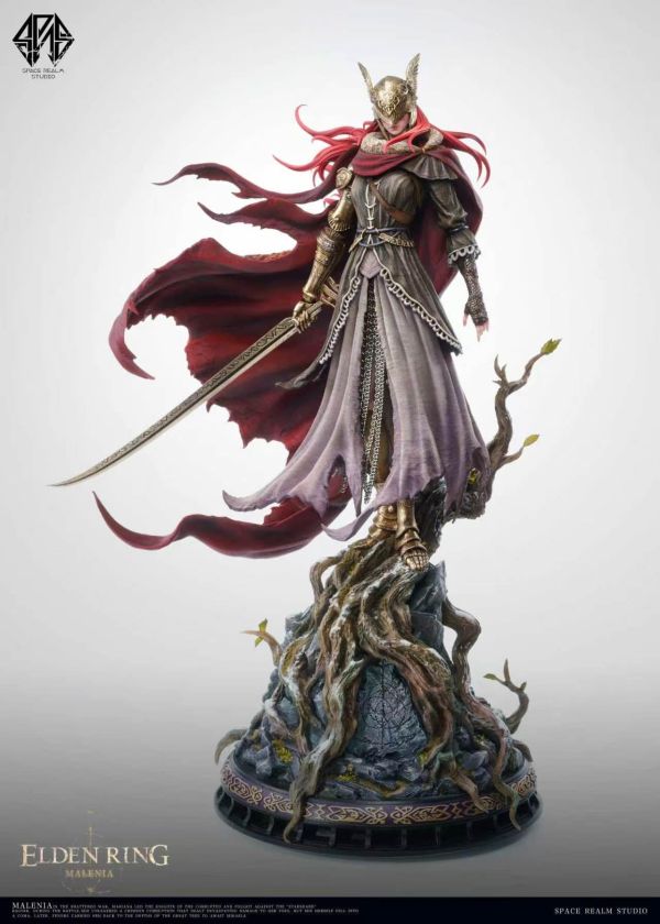 【預購】Space Realm > 艾爾登法環 > 1/4 米凱拉的鋒刃 女武神瑪蓮妮亞 Space Realm,艾爾登法環,瑪蓮妮亞,GK,玩具,收藏,擺件,模型,公仔,人偶,手辦,動漫