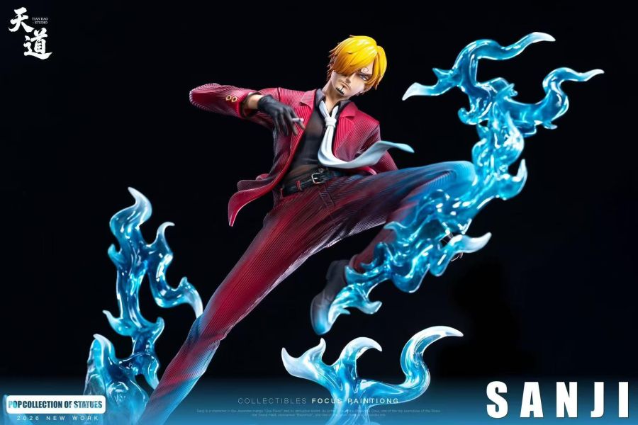 【預購】TD-Studio > 海賊王 > 草帽團共鳴第一彈 魔神·香吉士 TD-Studio,海賊王,香吉士,GK,玩具,收藏,擺件,模型,公仔,人偶,手辦,動漫