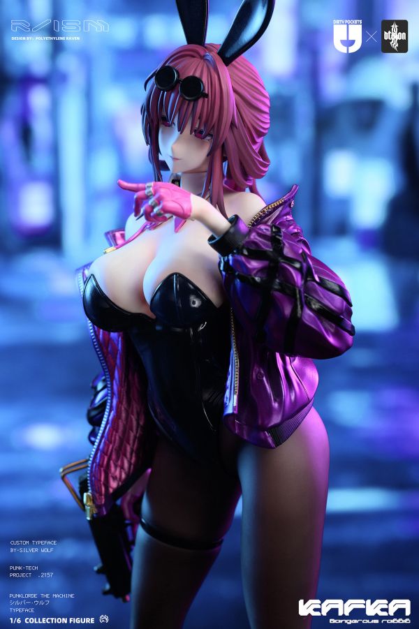 【售罄-代購/追加服務請洽客服】Dtalon x Dirty Pockets > 崩壞：星穹鐵道 > 1/6 兔子主義vol.1  卡芙卡兔 海賊王,航海王,onepiece,夢魘魯夫,GK,玩具,模型,雕像,共鳴