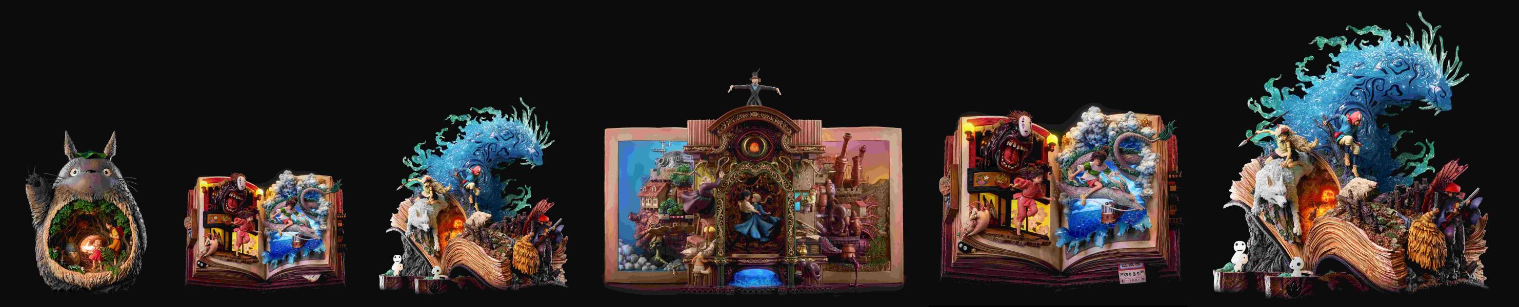 【預購】ZUOBAN作伴 > 宮崎駿 > 霍爾的移動城堡系列 美術館系列 第四款 (雙版本) ZUOBAN作伴,宮崎駿,霍爾的移動城堡,GK,玩具,收藏,擺件,模型,公仔,人偶,手辦,動漫