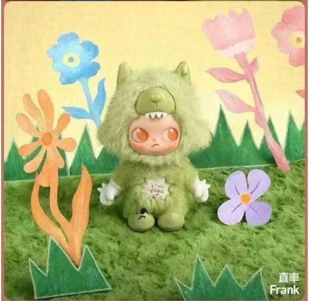【在台現貨】Pop Mart泡泡瑪特 > ZSIGA  > ZSIGA I'm Zsiga 系列-搪膠毛絨掛件 直率 PopMart泡泡瑪特,Labubu拉布布,慵懶瑜伽系列手辦,正版,THE MONSTERS,玩具,模型,雕像,共鳴,ZSIGA
