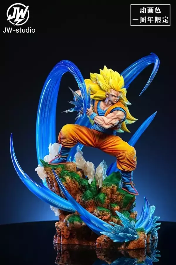 【預購】JW-Studio > 七龍珠 > 1/4&1/6 超三悟空 龜派氣功波 (多版本) JW-Studio,七龍珠,超三悟空,GK,玩具,收藏,擺件,模型,公仔,人偶,手辦,動漫