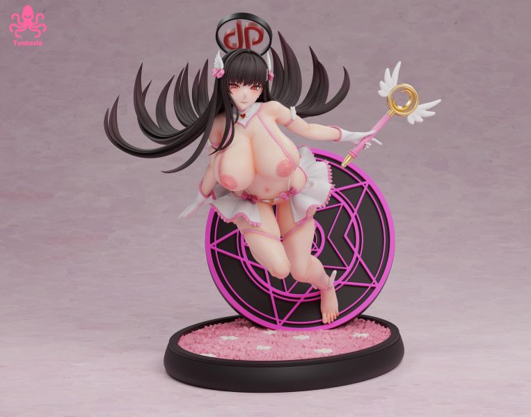 【預購】觸手工作室 > 蔚藍檔案 > 1/6 魔法少女調月莉音vs觸手 (雙版本) 觸手工作室,蔚藍檔案,調月莉音,GK,玩具,收藏,擺件,模型,公仔,人偶,手辦,動漫