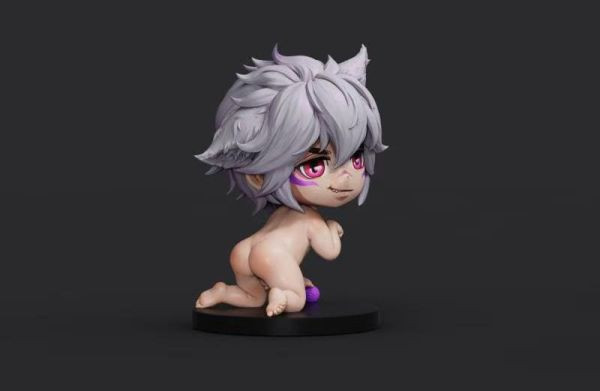 【預購】社長的秘密>原創>白毛の萬豪勁夫 社長的秘密,白毛の萬豪勁夫,18禁GK,玩具,模型,雕像,擺飾,收藏,共鳴