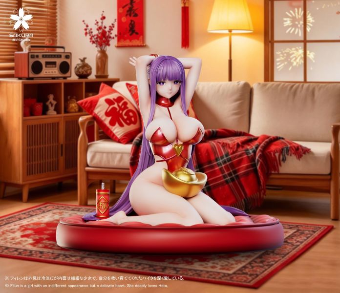 【預購】櫻花-Studio > 葬送的芙莉蓮 > 1/6 新年款 費倫 Last Work-Studio,葬送的芙莉蓮,菲倫,GK,玩具,收藏,擺件,模型,公仔,人偶,手辦,動漫