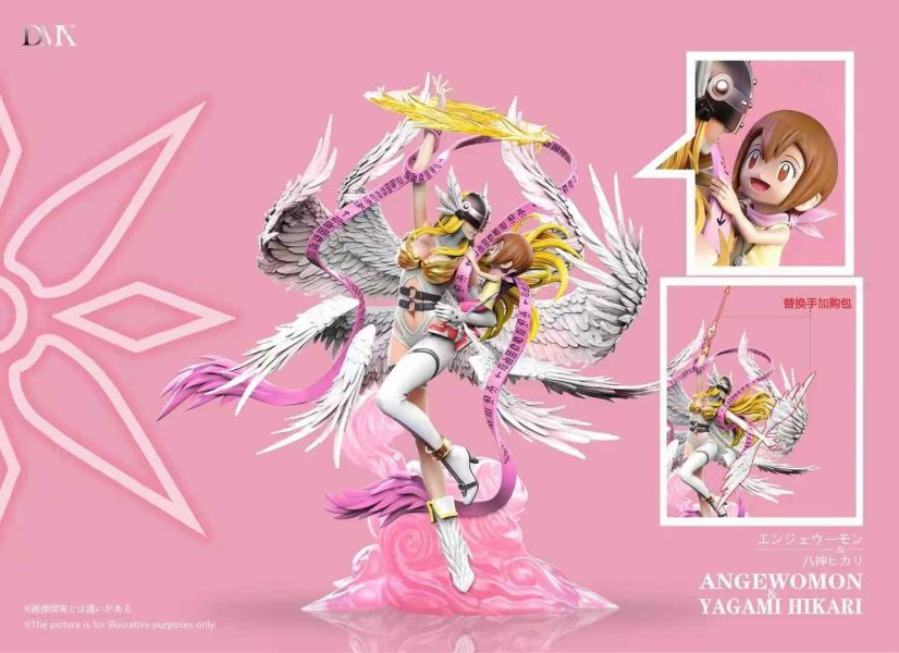 【預購】DMX-Studio > 數碼寶貝 > 一代騎乘 第六彈+第七彈 天使獸&阿武 天女獸&嘉兒 C-Studio,七龍珠,紫軍曹,GK,玩具,收藏,擺件,模型,公仔,人偶,手辦,動漫