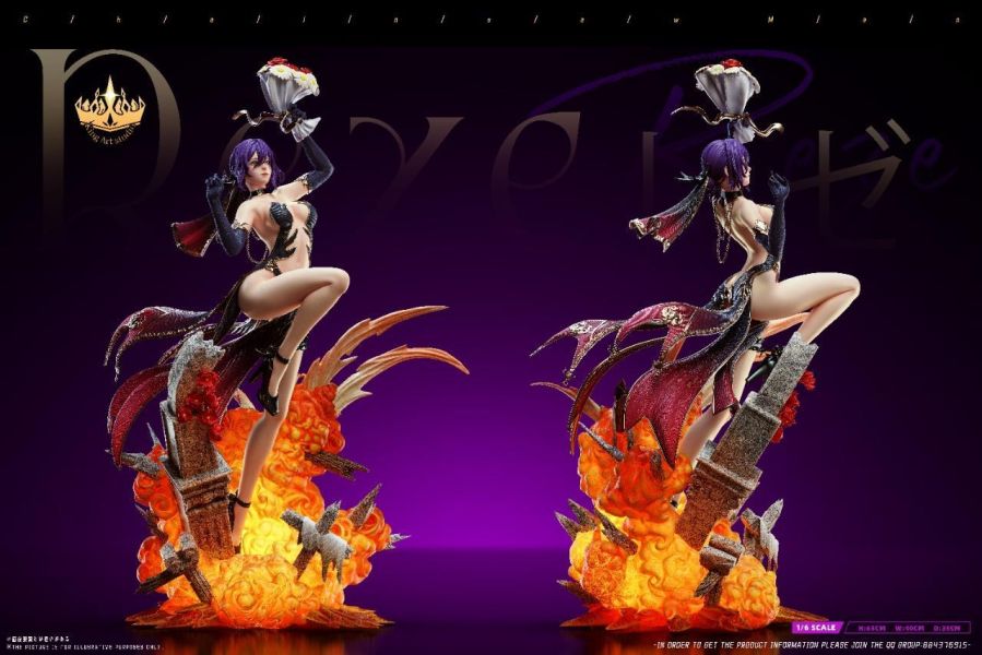 【預購】King Art-Studio > 鏈鋸人 > 1/4 婚紗 Reze蕾潔(雙版本) 創世工作室,數碼寶貝,究極天使獸,GK,玩具,收藏,擺件,模型,公仔,人偶,手辦,動漫