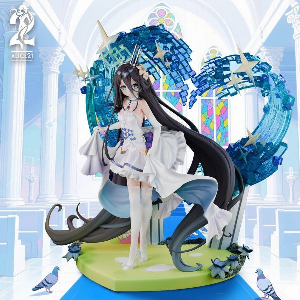 【預購】Alice21 > 蔚藍檔案 > 1/4 純白誓約 星流密約 天童愛麗絲 (雙版本) 蔚藍檔案,純白誓約 星流密約 天童愛麗絲,GK,玩具,模型,雕像,共鳴