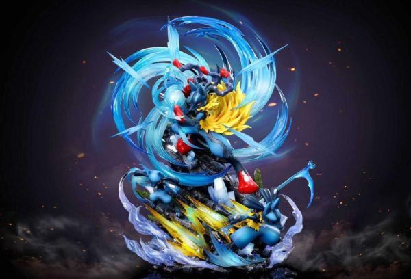 【代購】Phoenix不死鳥 > 寶可夢 > 私訂 路卡利歐 寶可夢,路卡利歐,GK,玩具,模型,雕像,共鳴