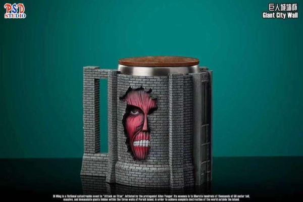 【預購】PSD-Studio > 進擊的巨人 > 巨人城牆杯 PSD-Studio,進擊的巨人,巨人城牆杯,GK,玩具,收藏,擺件,模型,公仔,人偶,手辦,動漫