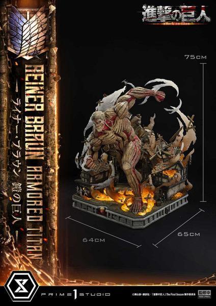 【預購】Prime 1 Studio(P1S) > 進擊的巨人 > 鎧之巨人 萊納·布朗 (雙版本) Prime 1 Studio(P1S),進擊的巨人,鎧之巨人 萊納·布朗,GK,玩具,收藏,擺件,模型,公仔,人偶,手辦,動漫
