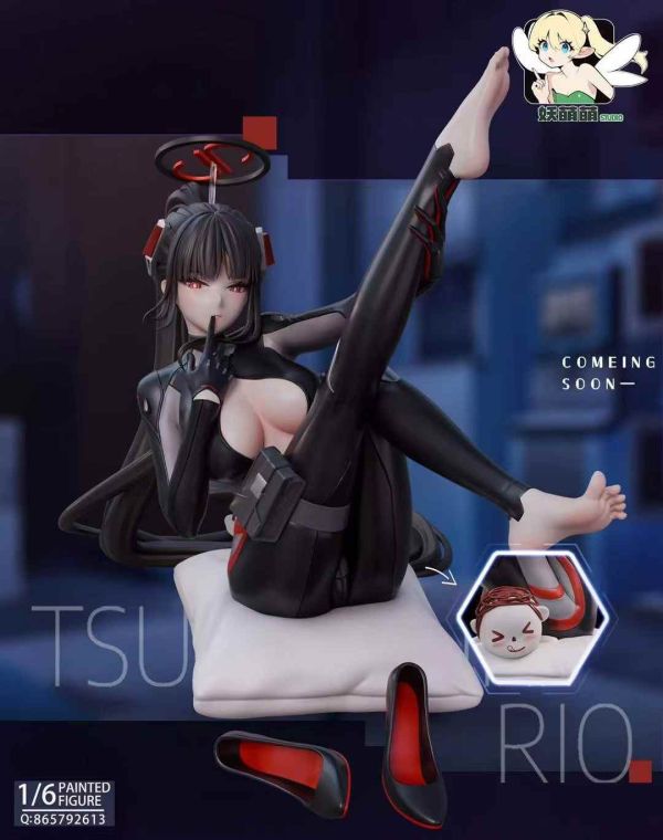 【預購】妖萌萌工作室 > 蔚藍檔案 > 1/6 戰鬥服調月莉音 碧藍航線,妖萌萌 ,七省 ,GK,玩具,模型,雕像,共鳴