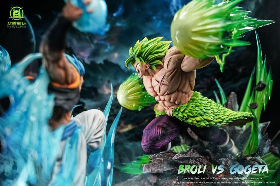 【預購】億獸工作室 > 七龍珠 > 布羅利 VS 悟吉塔 億獸工作室,七龍珠,布羅利,GK,玩具,收藏,擺件,模型,公仔,人偶,手辦,動漫