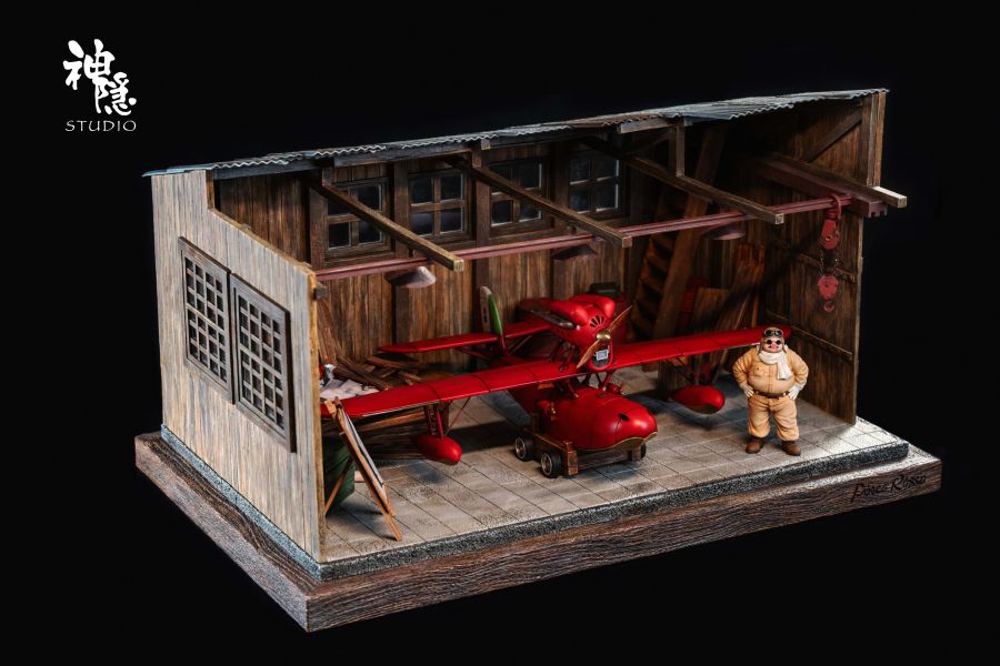 【售罄-代購/追加服務請洽客服】神隱工作室 > 宮崎駿 > 剪影瞬間系列 紅豬 王牌飛行員 波魯克·羅梭 宮崎駿,紅豬,波魯克·羅梭,GK,玩具,模型,雕像,共鳴