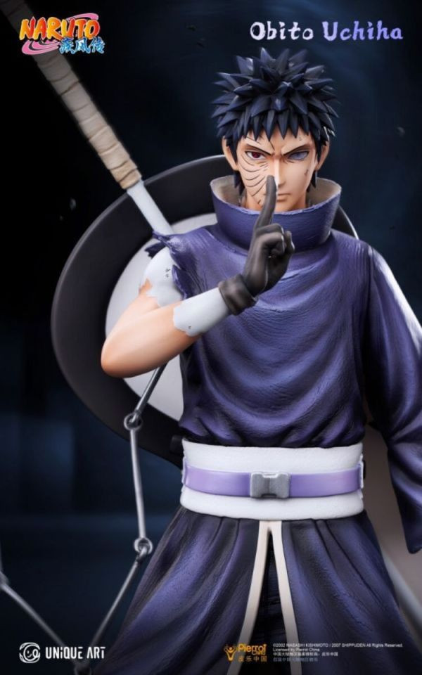 【在台現貨】《正版授權》UNiQUE ART>火影忍者>1/6 旗木·卡卡西 & 宇智波帶土 火影忍者,NARUTO,旗木卡卡西,宇智波帶土,UNiQUEART,GK,玩具,模型,雕像,共鳴