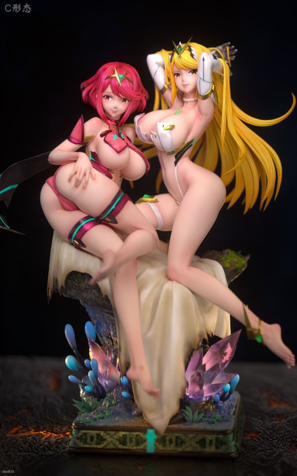 【售罄-代購/追加服務請洽客服】HobbyHouse>《奶刃2：光焰》>1/4 終章：於是少年遇到了少女 GK,玩具,模型,雕像,共鳴,HobbyHouse,奶刃2：光焰,終章,於是少年遇到了少女