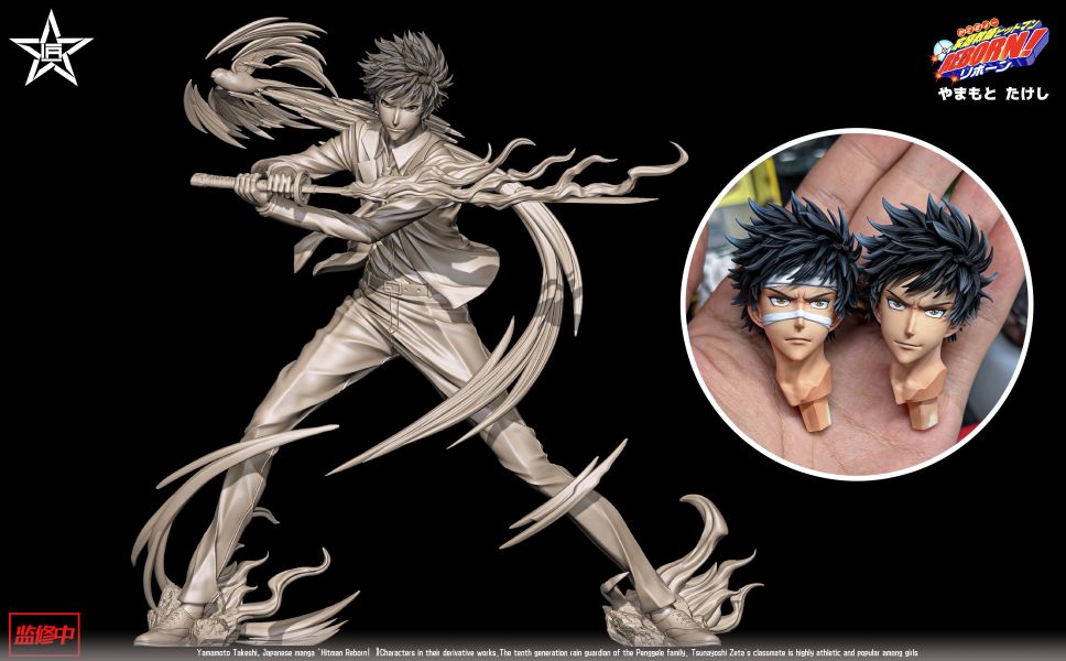 【預購】匠星工作室 > 家庭教師HITMAN REBORN! > 1/6 家教未來選擇篇 彭格列雨之守護者 山本武 家庭教師,山本武,GK,玩具,收藏,擺件