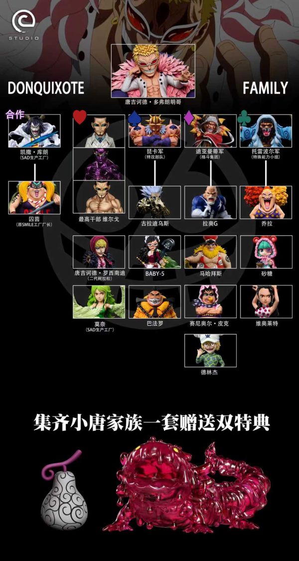 【預購】C-Studio > 海賊王 > 小唐家族 唐吉訶德·羅希南特 C-Studio,海賊王,唐吉訶德·羅希南特,GK,玩具,收藏,擺件,模型,公仔,人偶,手辦,動漫