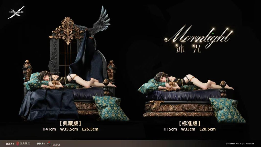 【預購】光年工作室 & 玄機科技 > 鬼刀 > 1/6 風玲收藏級雕像 沐光 (雙版本) 玖沐文化,靈籠,查爾斯,GK,玩具,收藏,擺件,模型,公仔,人偶,手辦,動漫