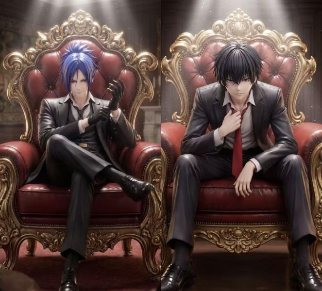 【預購】浮光-Studio > 家庭教師HITMAN REBORN! > 王座系列003 & 004 六道骸 & 雲雀恭彌 浮光-Studio,家庭教師HITMAN REBORN!,澤田綱吉,GK,玩具,收藏,擺件,模型,公仔,人偶,手辦,動漫
