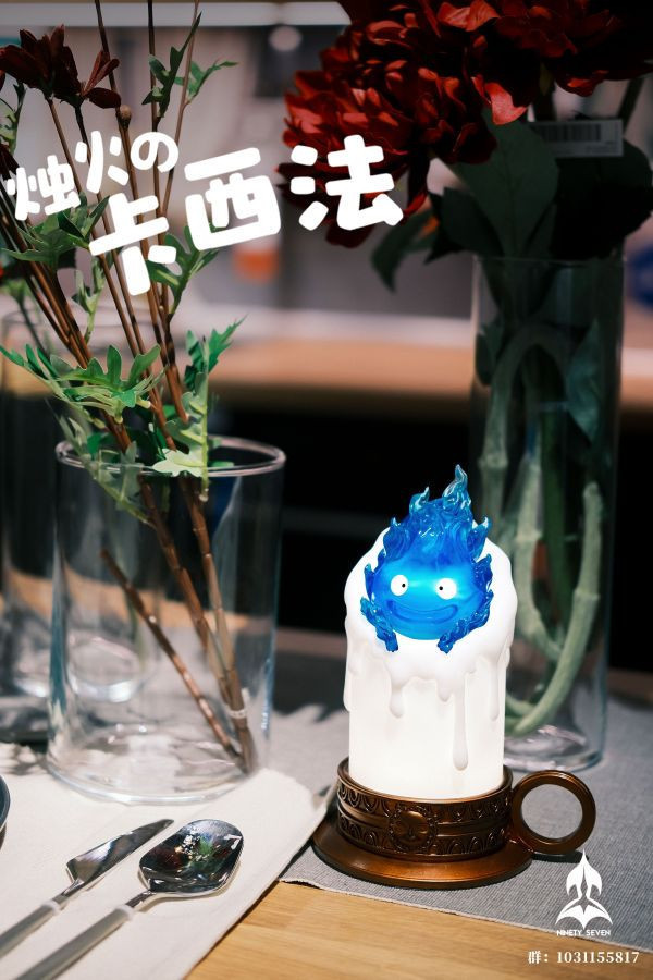 【預購】NINETY SEVEN玖柒>宮崎駿>蠟燭卡西法 宮崎駿,蠟燭卡西法,GK,玩具,模型,雕像,擺飾,收藏,共鳴