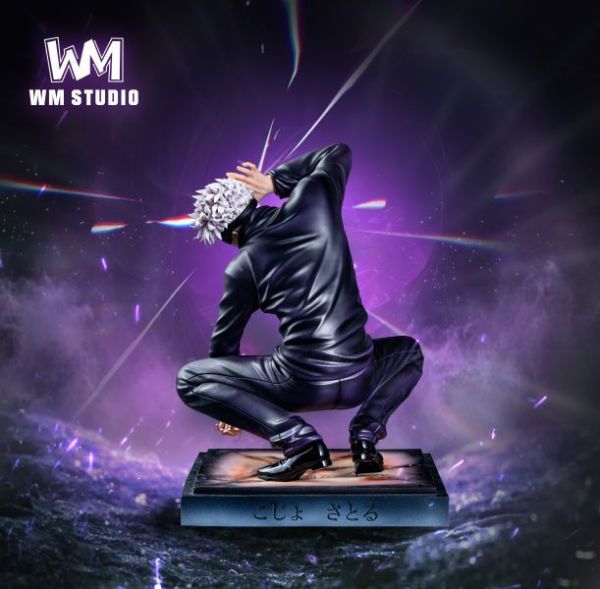 【預購】WM-Studio > 咒術迴戰 > 1/6 蹲姿五條老師 火影忍者,我愛羅,GK,玩具,模型,雕像,共鳴