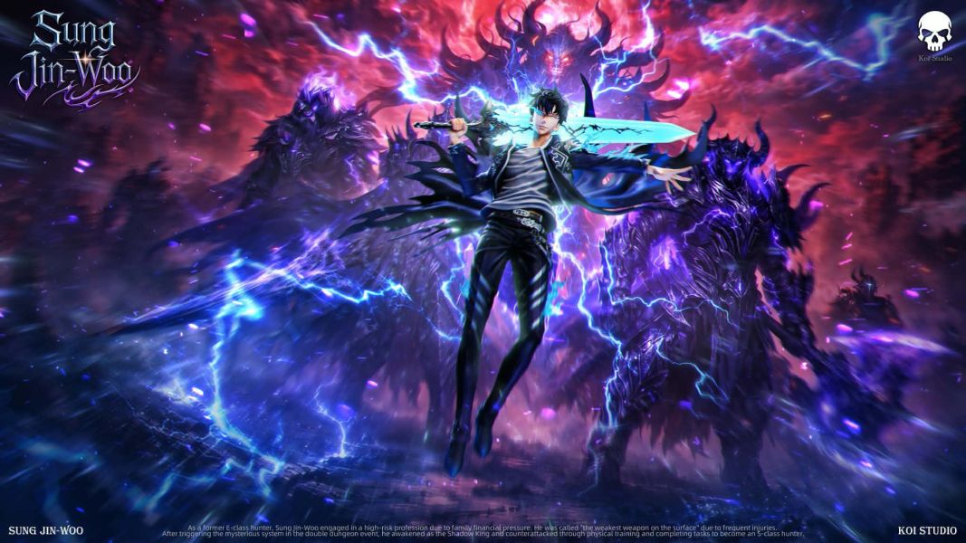 【預購】KOI-Studio > 我獨自升級 > 1/6 暗影君王 成振宇 KOI-Studio,我獨自升級,成振宇,GK,玩具,收藏,擺件,模型,公仔,人偶,手辦,動漫