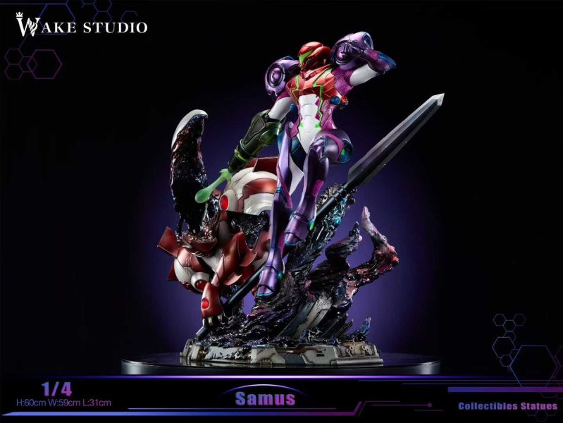 【預購】Wake-Studio > 銀河戰士 > 1/4 薩姆斯‧亞蘭 銀河戰士,薩姆斯‧亞蘭,GK,玩具,模型,雕像,共鳴