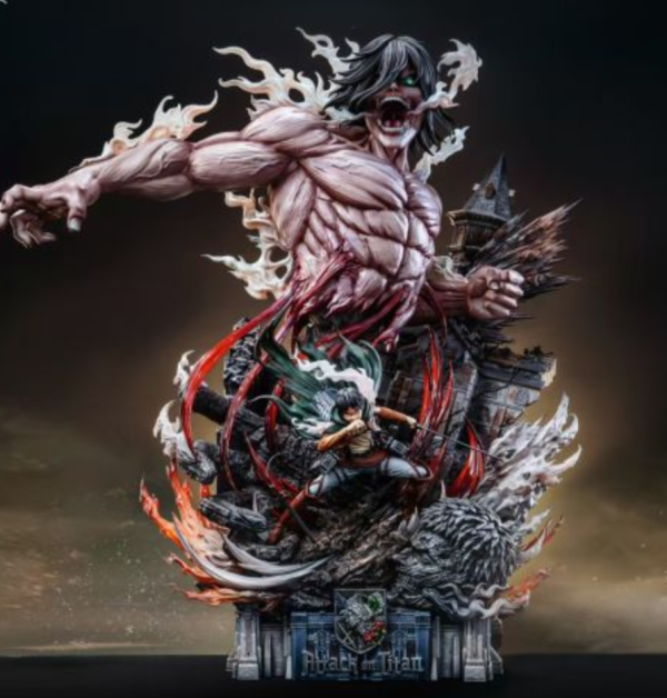 【補款】Hertz-Studio>進擊的巨人>第二彈 艾連·葉卡 寶可夢,Pokemon,Pokémon,火箭三兄弟,GK,玩具,模型,雕像,擺飾,收藏,共鳴