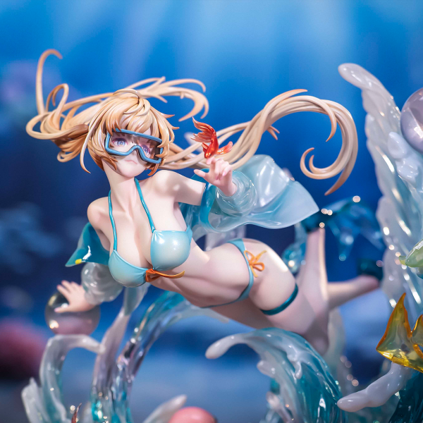 【預購】飛社長模玩工坊 > 原創 > 1/6 碧海浮夢 藍汐 EVA-Studio,鏈鋸人,瑪奇瑪,蕾潔,GK,玩具,收藏,擺件,模型,公仔,人偶,手辦,動漫
