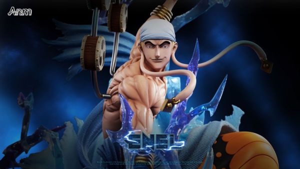 【預購】Anm-Studio > 海賊王 > 輕雕像系列 雷神 艾涅爾 海賊王,艾涅爾,GK,玩具,模型,雕像,共鳴