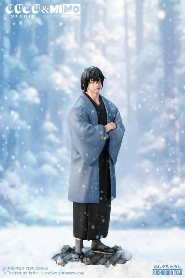 【售罄-代購/追加服務請洽客服】GUGU & Mimo>咒術迴戰>雪中對視 伏黑甚爾 七龍珠,Dragonball,布羅利,悟吉塔,超級賽亞人,賽亞人,GK,玩具,模型,雕像,共鳴