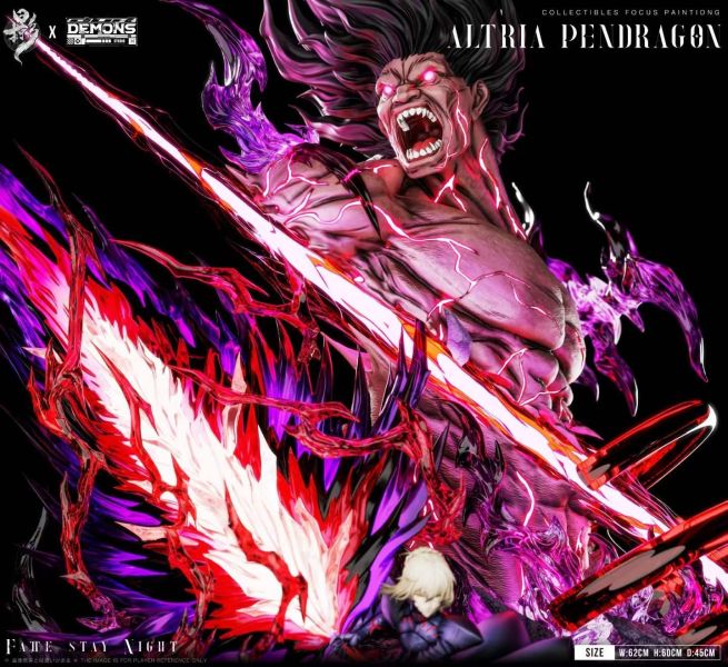 【預購】掠影工作室 & DEMONS > Fate > 黑Saber 掠影工作室,DEMONS,Fate,Saber,GK,玩具,收藏,擺件,模型,公仔,人偶,手辦,動漫