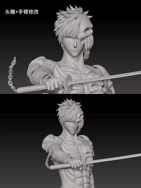 【預購】木子工作室 > BLEACH死神 > 1/6 地獄 黑崎一護 SOQ-Studio,BLEACH死神,黑崎一護,GK,玩具,收藏,擺件,模型,公仔,人偶,手辦,動漫