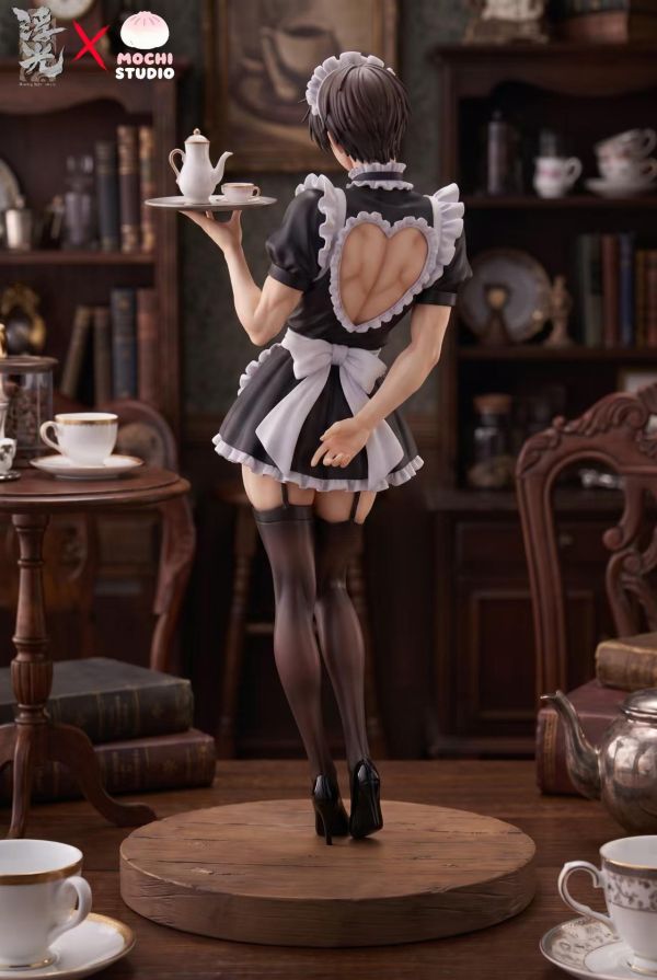 【預購】MOCHI-Studio麻薯工作室 > 進擊的巨人 > 女僕美男子 里維·阿卡曼&艾倫·葉卡 MOCHI-Studio麻薯工作室,進擊的巨人,里維·阿卡曼,艾倫·葉卡,GK,玩具,收藏,擺件,模型,公仔,人偶,手辦,動漫