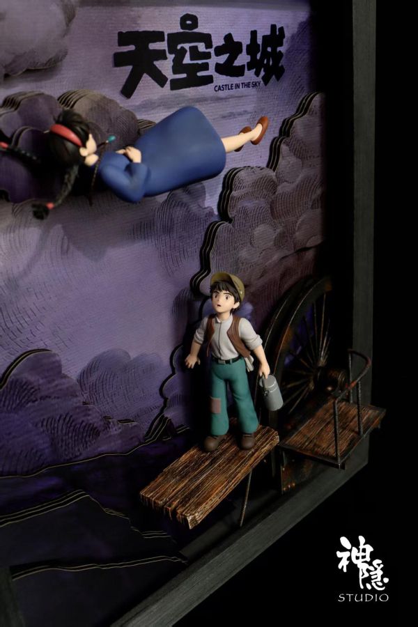 【預購】神隱工作室 > 宮崎駿 > 壁掛系列 天空之城 墜落的相逢 神隱工作室,宮崎駿,天空之城-墜落的相逢,GK,玩具,收藏,擺件,模型,公仔,人偶,手辦,動漫
