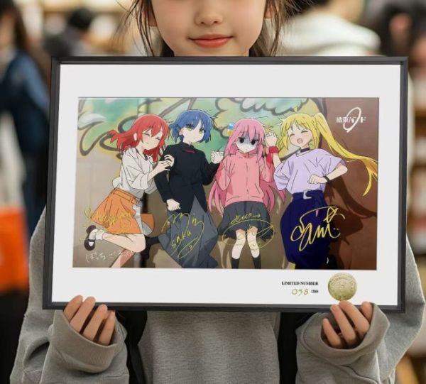 【預購】皇呱工作室>孤獨搖滾>結束樂隊合影簽名裝飾畫 NIKKE勝利女神妮姬,沙灘Viper ,手機遊戲,手遊,GK,玩具,模型,雕像,共鳴