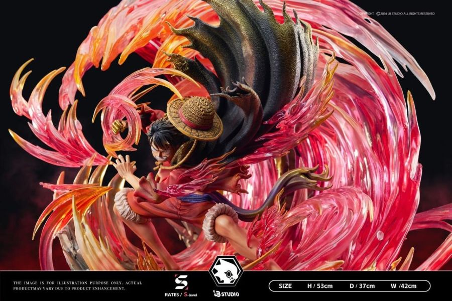 【海外現貨】LB-Studio > 海賊王 > S級三主力第一彈 和之國鬼島決戰 流櫻魯夫 集美殿堂,海賊王,魯夫,GK,玩具,收藏,擺件,模型,公仔,人偶,手辦,動漫