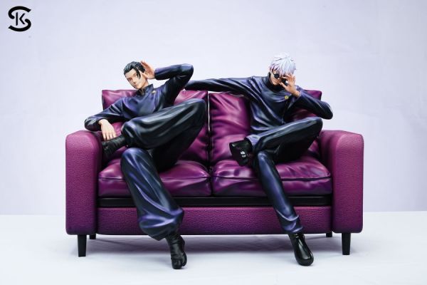 【預購】SK-Studio > 咒術迴戰 > 1/6 沙發雙人組 五條悟&夏油傑 咒術迴戰,五條悟&夏油傑,GK,玩具,模型,雕像,共鳴