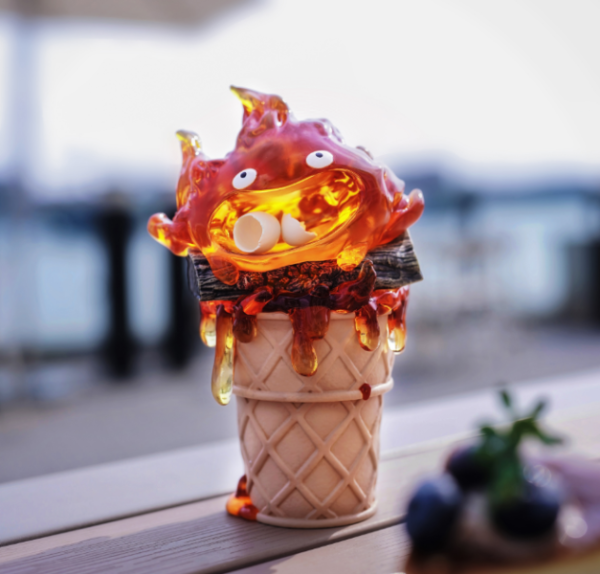 【售罄-代購/追加服務請洽客服】龍喵工作室 X 宮崎駿 冰淇淋第三款 卡西法冰淇淋 七龍珠,Dragonball,貝吉特,達爾,超級賽亞人,賽亞人,GK,玩具,模型,雕像,共鳴