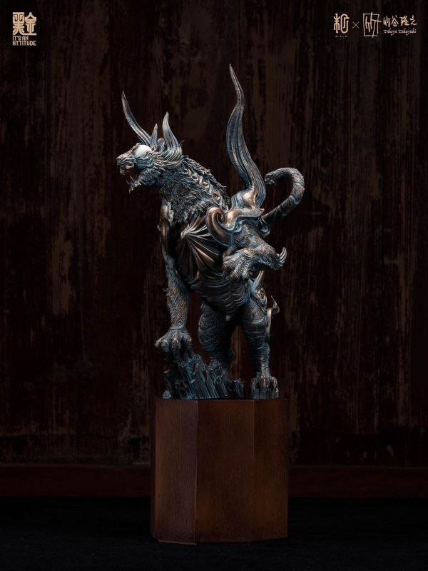 【預購】末那末匠 & 竹谷隆之 > 原創 > 四神之印 白虎 黑金塗裝版 (雙版本) 末那末匠,竹谷隆之,原創,白虎,GK,玩具,收藏,擺件,模型,公仔,人偶,手辦,動漫