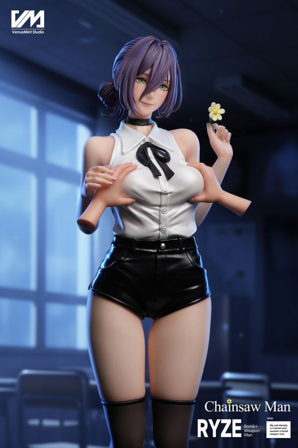 【售罄-代購/追加服務請洽客服】Venus Mint工作室 > 鏈鋸人 > 1/4 瑪奇瑪&蕾潔 (雙版本) VM工作室,鏈鋸人,瑪奇瑪,蕾潔,GK,玩具,收藏,擺件,模型,公仔,人偶,手辦,動漫