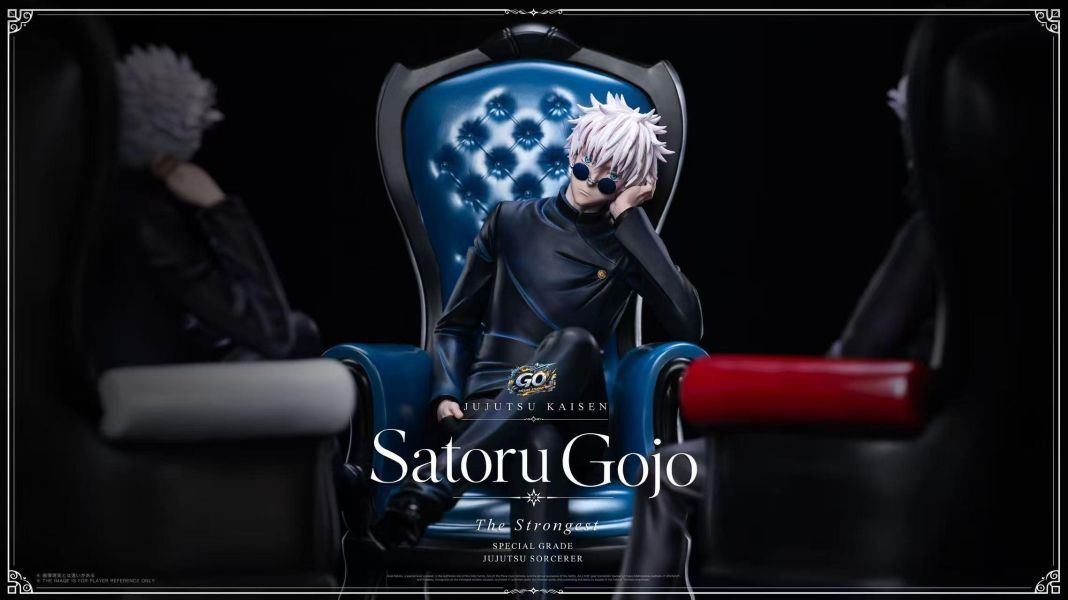 【預購】GO FIGURE > 咒術迴戰 > 藍椅子 五條悟 P1S,烙印勇士,絲蘭,GK,玩具,收藏,擺件,模型,公仔,人偶,手辦,動漫