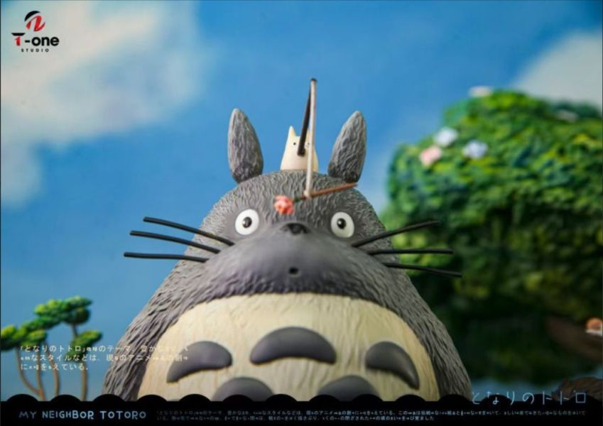 【售罄-代購/追加服務請洽客服】T-one-Studio > 宮崎駿 > 系列第一彈 龍貓池塘垂釣 七龍珠,Dragonball,布羅利,Armyant,Jackie幫,超級賽亞人,賽亞人,GK,玩具,模型,雕像,共鳴