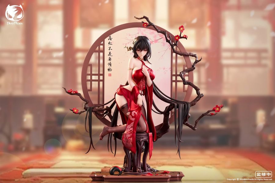 【售罄-代購/追加服務請洽客服】BearPanda X 國風系列周年款第二彈 1/6 落紅 