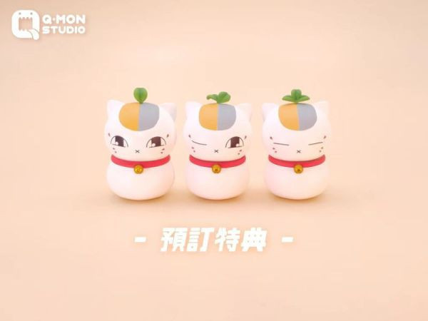 【售罄-代購/追加服務請洽客服】Q-MON >夏目友人帳 > 初見 招財貓咪老師 蠟筆小新,動感超人,野原新之助,FUNISM玩樂主義,正版潮玩,GK,玩具,雕像,擺件,收藏