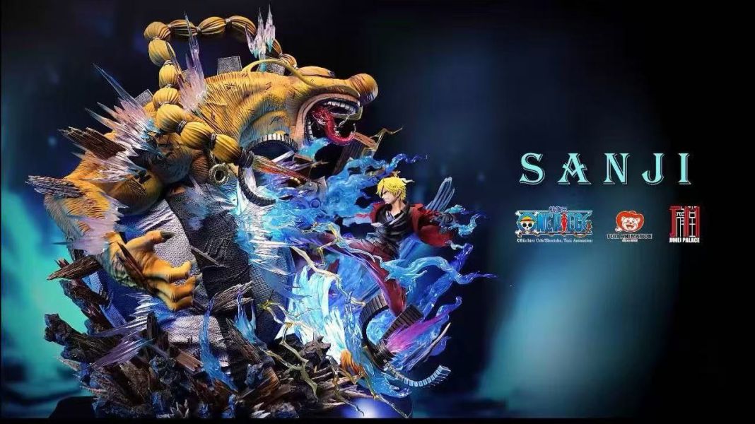 【先行預留】《正版授權》集美殿堂 > 海賊王 > 草帽海賊團系列第一彈 雷霆燃焰vs機械科技 香吉士vs奎因 集美殿堂,海賊王,香吉士,奎因,GK,玩具,收藏,擺件,模型,公仔,人偶,手辦,動漫