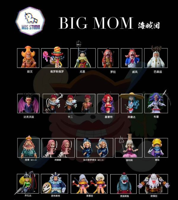 【預購】MDS-Studio>海賊王>BigMom海賊團第十四彈 夏洛特·歐佩拉 怪博士與機器娃娃,阿拉蕾,GK,玩具,模型,雕像,擺飾,收藏,共鳴