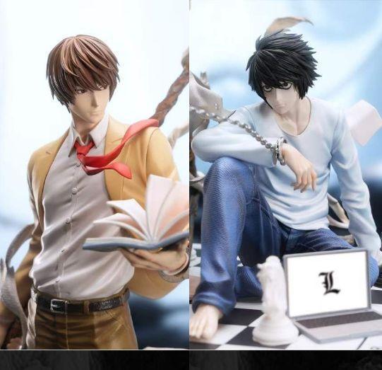 【預購】Anm-Studio > 死亡筆記本 > 1/6 夜神月 & L (雙版本) Anm-Studio,死亡筆記本,夜神月,L,GK,玩具,收藏,擺件,模型,公仔,人偶,手辦,動漫