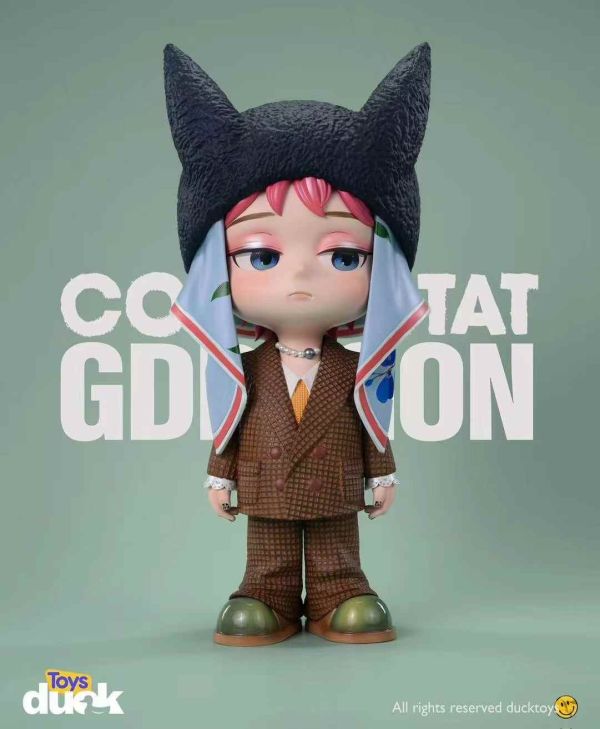 【預購】ducktoys > Big Bang > Black rabbit G-Dragon權志龍(GD) 七龍珠,騎雲琪琪,GK,玩具,模型,雕像,共鳴